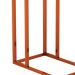 Mesa Lateral Retangular Elena Wood Cobre e Preta