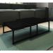 Mesa de Centro Quadrada Catarina Wood Preta