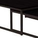 Mesa de Centro Quadrada Catarina Wood Preta
