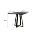 Mesa de Jantar Quadrada Mônaco Preta 90 cm