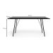 Mesa de Jantar Retangular Paraty Preta 150 cm