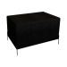 Puff Barcelona Suede Preto