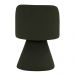Cadeira de Jantar Liz Base Fixa Linho Verde Musgo - Nexta Casa