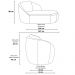 Chaise Para Sala Kaira 167cm Com Almofada Linho Bege Claro - Nexta Casa