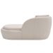 Chaise Para Sala Kaira 167cm Com Almofada Linho Bege Claro - Nexta Casa