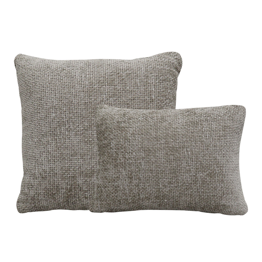 Kit 02 Almofadas Decorativas 30x45cm e 40x40cm Linhão Fendi - Nexta Casa