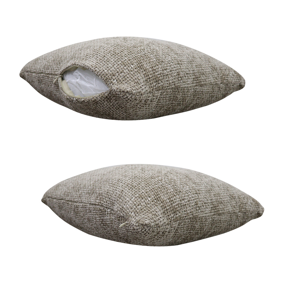 Kit 02 Almofadas Decorativas 30x45cm e 40x40cm Linhão Fendi - Nexta Casa