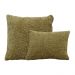 Kit 02 Almofadas Decorativas 30x45cm e 40x40cm Linhão Mostarda - Nexta Casa