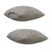 Kit 02 Almofadas Decorativas 30x45cm e 40x40cm Linhão Off White - Nexta Casa