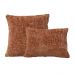 Kit 02 Almofadas Decorativas 30x45cm e 40x40cm Linhão Terracota - Nexta Casa