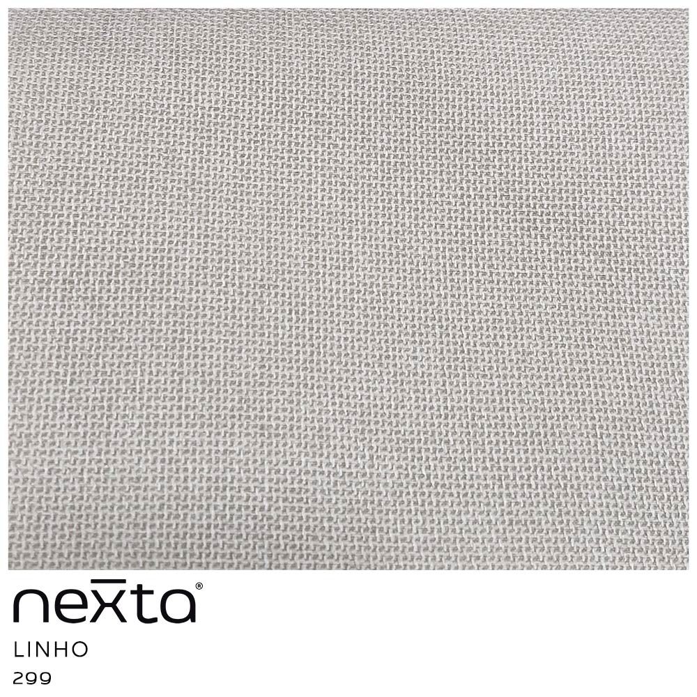Kit 02 Cadeiras De Jantar Cléo Base Giromad Linho Cru - Nexta Casa