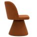 Kit 02 Cadeiras de Jantar Liz Base Fixa Linho Terracota - Nexta Casa