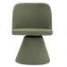 Kit 02 Cadeiras de Jantar Liz Base Fixa Linho Verde - Nexta Casa