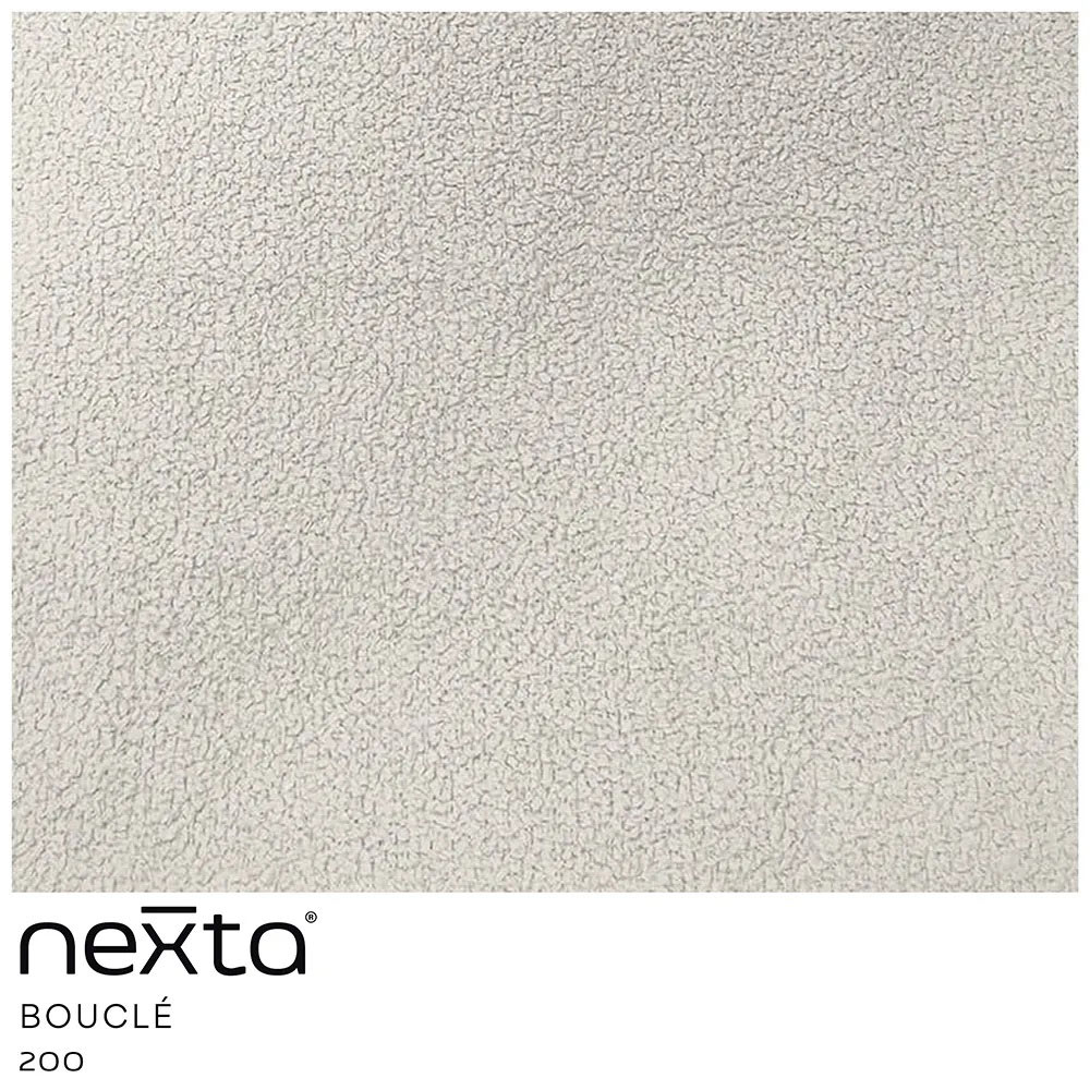 Kit 02 Poltronas Decorativas Betina Base Aço Ouro Fosco Bouclé Off White - Nexta Casa