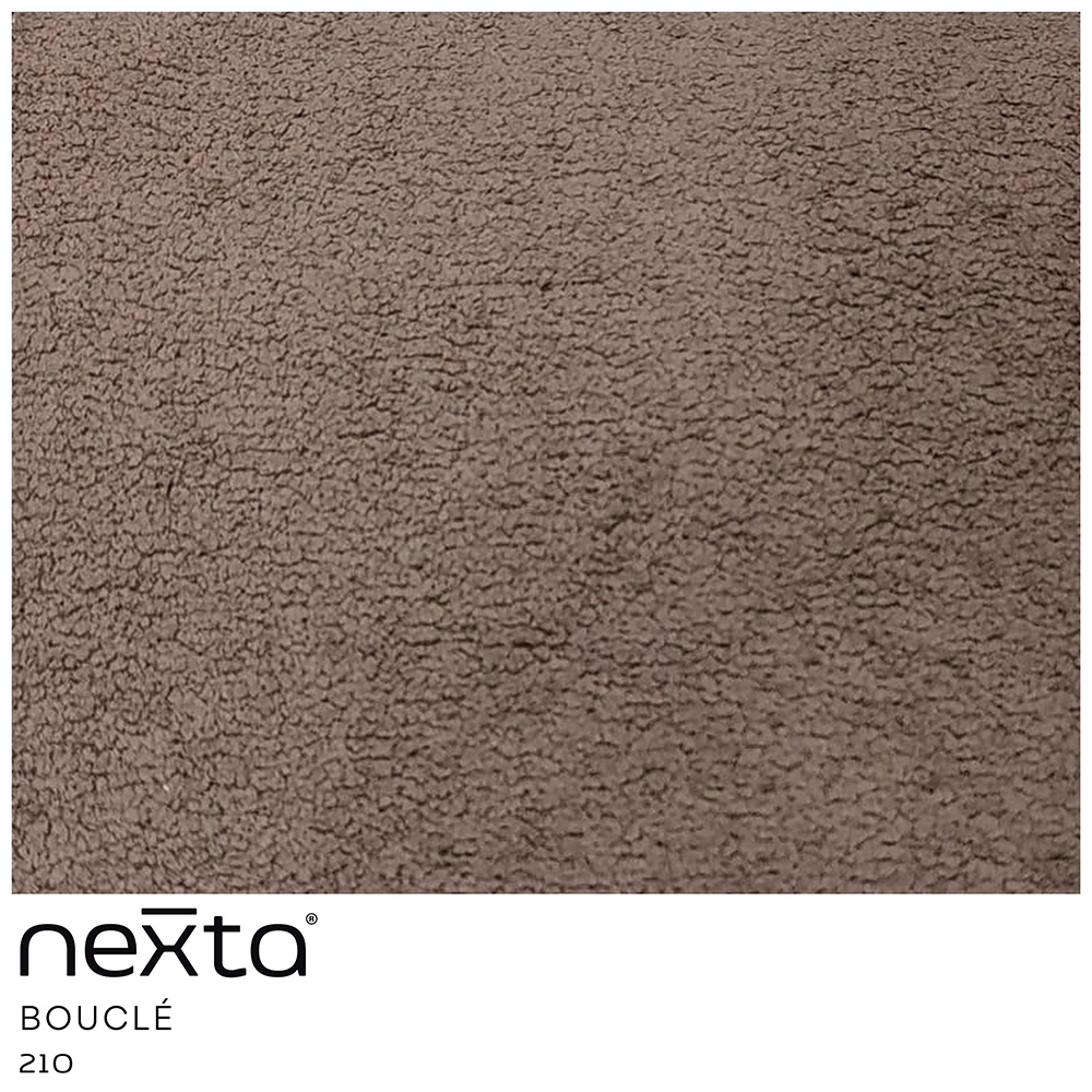 Kit 02 Poltronas Decorativas Jade Base Aço Ouro Fosco Bouclé Marrom - Nexta Casa