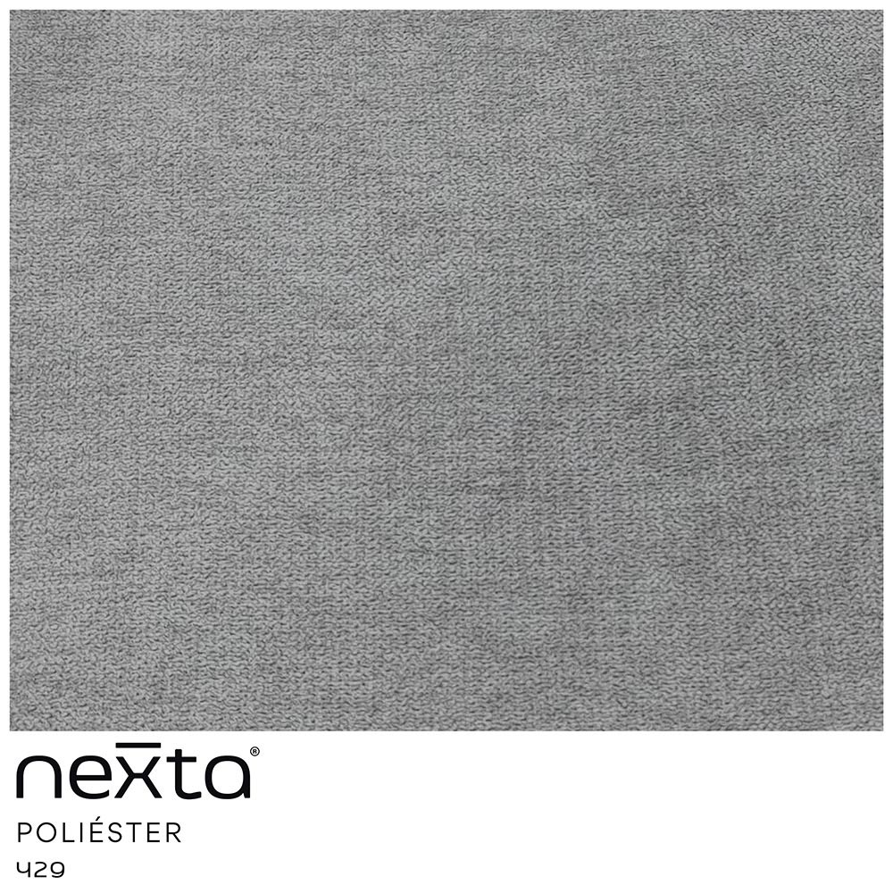 Kit 02 Poltronas Luna Base Madeira Poliéster Cinza - Nexta Casa