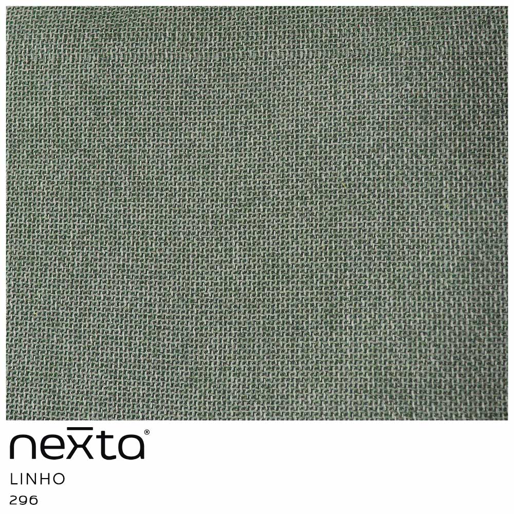 Kit 04 Cadeiras De Jantar Cléo Base Giromad Linho Verde - Nexta Casa