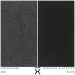 Kit Poltrona com Puff Turim Base Aço Preto Recouro Black Poliéster Cinza - Nexta Casa