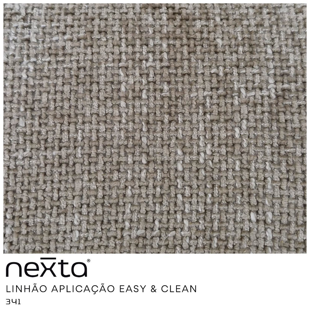 Poltrona Decorativa Agnes Base Fixa Linhão Aveludado Cáqui - Nexta Casa