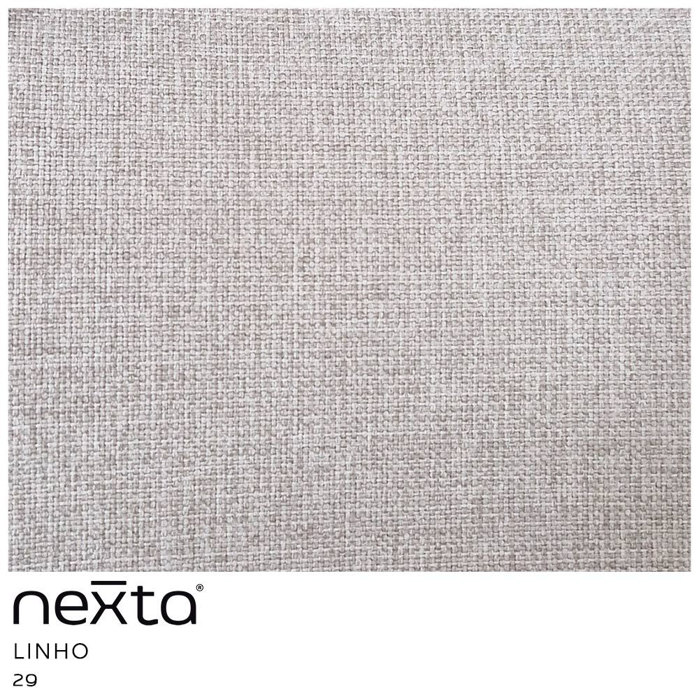 Poltrona Decorativa Aurea Base Aço Champagne Linho Cinza Mesclado - Nexta Casa