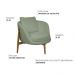 Poltrona Decorativa Austin Bouclé Verde Claro - Nexta Casa