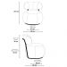 Poltrona Decorativa Greta Base Fixa Ouro Fosco Bouclé Off White - Nexta Casa