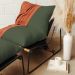 Poltrona Decorativa Turim Base Aço Preto Recouro Black Poliéster Verde Musgo - Nexta Casa