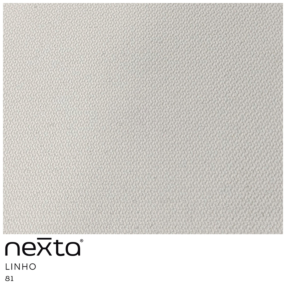 Poltrona Decorativa Yves Base Madeira Castanho Linho Off White - Nexta Casa