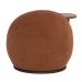 Poltrona Kaira Mesa Lateral Direita Base Fixa Preto Bouclé Terracota - Nexta Casa