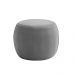 Puff Decorativo Redondo Golf 55x55cm Poliéster Cinza - Nexta Casa
