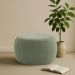 Puff Decorativo Redondo Golf 70x70cm Poliéster Verde - Nexta Casa