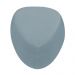 Puff Orgânico Decorativo 75cm Orbis Bouclé Azul Claro - Nexta Casa