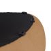 Puff Orgânico Decorativo 75cm Orbis Bouclé Terracota - Nexta Casa