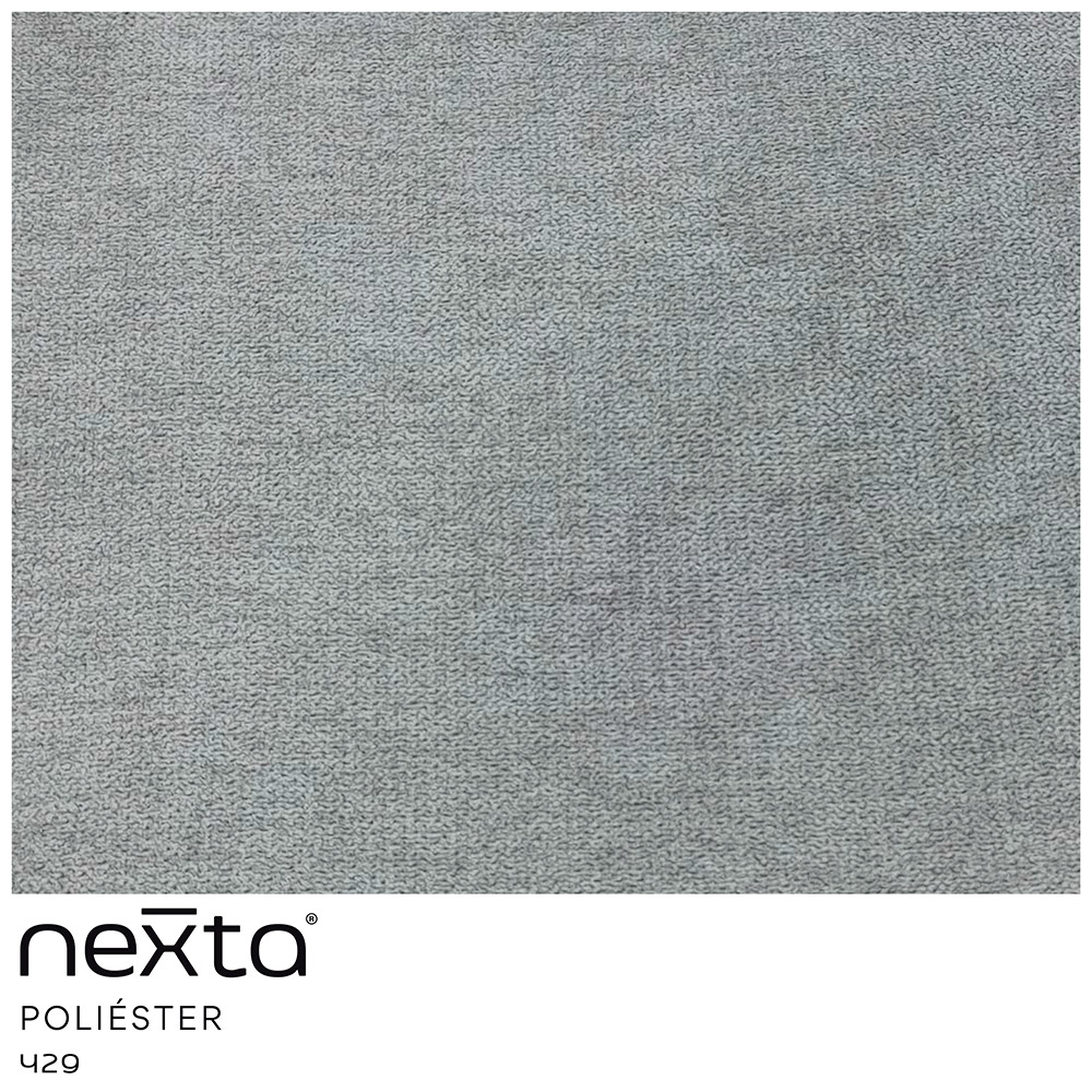 Sofá Orgânico 02 Lugares 150cm Argos Pés Titânio Linho Cinza - Nexta Casa