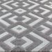 Tapete para Sala London 02 Prata 0,50X1,00M - Niazitex