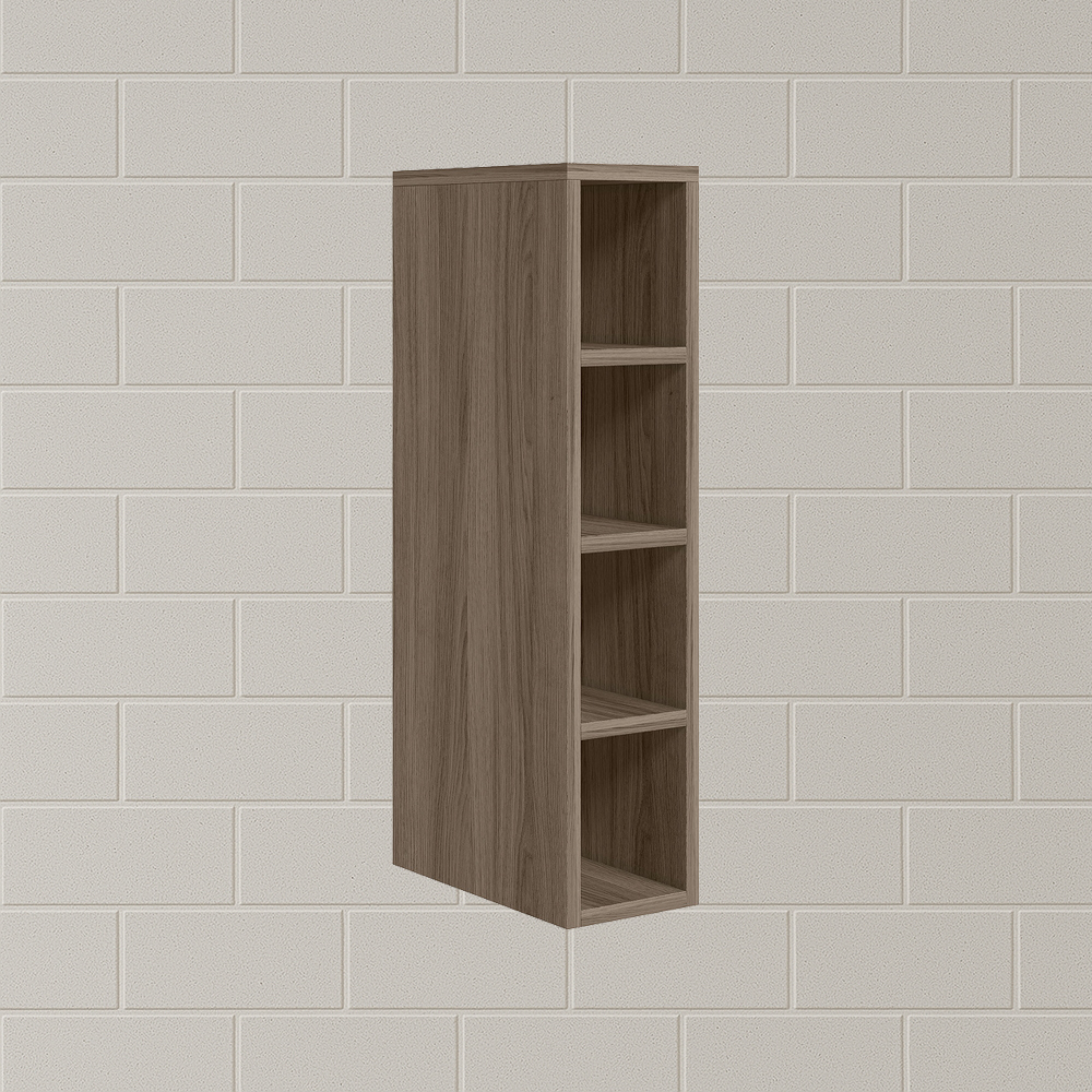 Aereo Nicho Garrafeiro MDF 15 cm Kali 12198 Carvalho Toq Nicioli