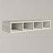 Aereo Nicho Garrafeiro MDF 80 cm Kali 16683 Bianco Toq Nicioli