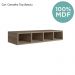 Aereo Nicho Garrafeiro MDF 80 cm Kali 16683 Carvalho Toq Nicioli