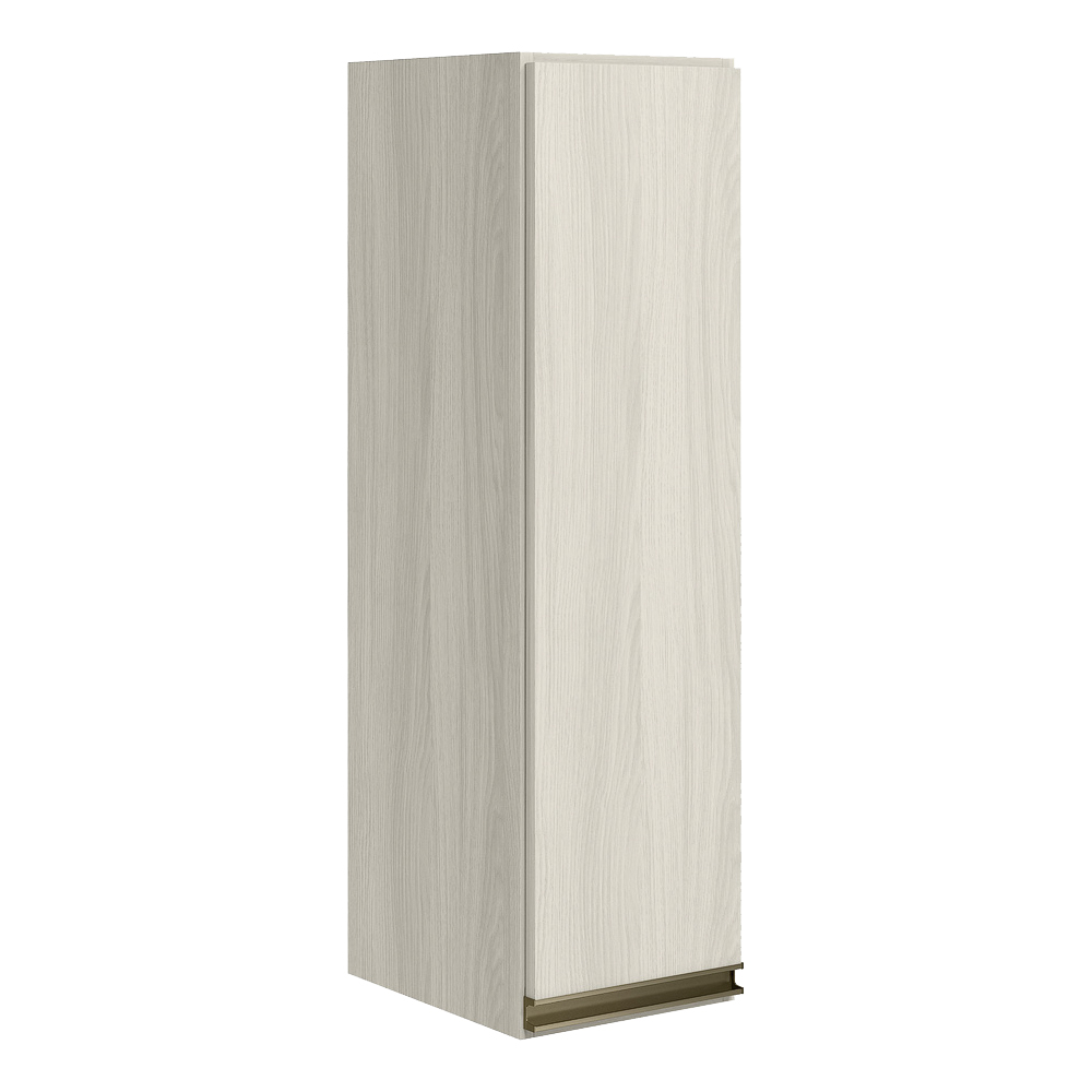 Armario Aereo 1 Porta MDF 25 cm Kali 12200 Bianco Toq Bianco Toq Nicioli