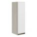 Armario Aereo 1 Porta MDF 25 cm Kali 12200 Bianco Toq Branco Uv Nicioli