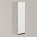 Armario Aereo 1 Porta MDF 25 cm Kali 12200 Bianco Toq Branco Uv Nicioli