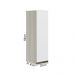 Armario Aereo 1 Porta MDF 25 cm Kali 12200 Bianco Toq Branco Uv Nicioli