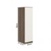 Armario Aereo 1 Porta MDF 25 cm Kali 12200 Carvalho Toq Off White Cetim Nicioli