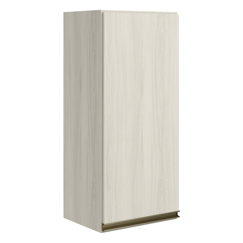 Armario Aereo 1 Porta MDF 30 cm Kali 12201 Bianco Toq Bianco Toq Nicioli