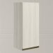 Armario Aereo 1 Porta MDF 30 cm Kali 12201 Bianco Toq Bianco Toq Nicioli