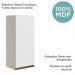 Armario Aereo 1 Porta MDF 30 cm Kali 12201 Bianco Toq Branco Uv Nicioli