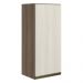 Armario Aereo 1 Porta MDF 30 cm Kali 12201 Carvalho Toq Bianco Toq Nicioli