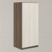 Armario Aereo 1 Porta MDF 30 cm Kali 12201 Carvalho Toq Bianco Toq Nicioli