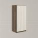 Armario Aereo 1 Porta MDF 30 cm Kali 12201 Carvalho Toq Bianco Toq Nicioli