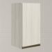 Armario Aereo 1 Porta MDF 35 cm Kali 16089 Bianco Toq Bianco Toq Nicioli